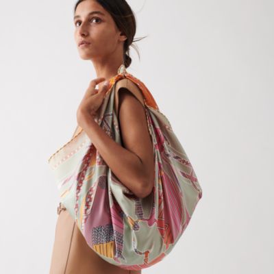 Tatersale en Zigzag double face scarf 90 | Hermès Australia